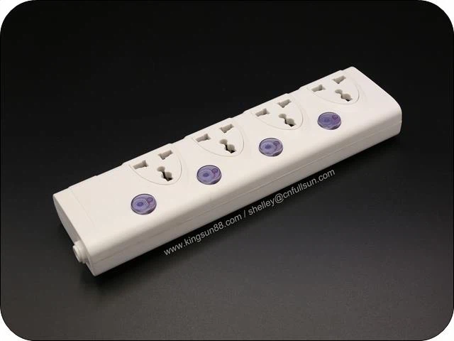 Extension Socket 3 Gang Overload Protected Home Use