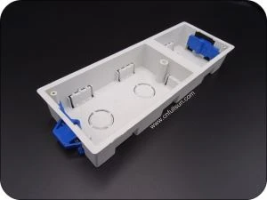 3 Gang PVC Electrical Box Conduit Box British Standard