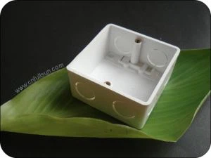 Boîte électrique en PVC boîte de conduit à l’épreuve des flammes
