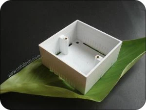 PVC Electrical Box Single Gang British Standard