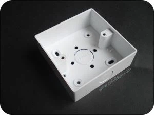 Boîte de commutation en PVC surface lisse pour prise de commutateur